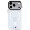 BMW M IML Glänzendes Metall-Logo & Zierleisten MagSafe Case für iPhone 18 Pro / 17 Pro - Transparent