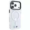 BMW M IML Glänzendes Metall-Logo & Zierleisten MagSafe Case für iPhone 18 Pro / 17 Pro - Transparent