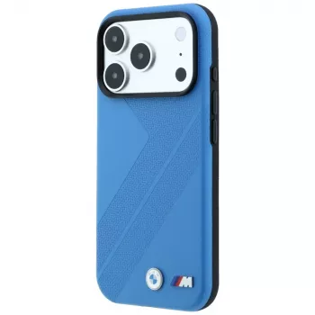 BMW M Tire Track Metall-Logo MagSafe-Hülle für iPhone 18 Pro / 17 Pro - Blau