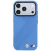 BMW M Tire Track Metall-Logo MagSafe-Hülle für iPhone 18 Pro / 17 Pro - Blau