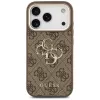 GUESS 4G Big Logo Classic Handyhülle für iPhone 17 Pro Max / 18 Pro Max - Braun & Gold
