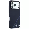 BMW M Tire Track Blue Line MagSafe-Hülle für iPhone 18 Pro Max / 17 Pro Max - Navy Blue