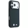 BMW M Quadrille Kevlar Metall-Logo MagSafe Hülle für iPhone 18 Pro / 17 Pro - Marineblau