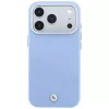 BMW Signature Inclined Deboss Letters MagSafe-Hülle für iPhone 18 Pro / 17 Pro - Blau