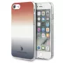 U.S. POLO ASSN. Gradient Pattern Hülle für iPhone 7/8/SE (2020/2022) - Rot & Blau