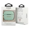 GUESS GUACAPSILGLGN AirPods Pro Hülle Grün Silikon Glitzer
