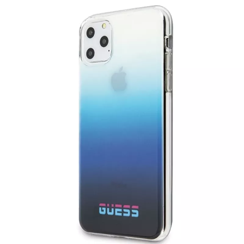GUESS California Gradient Blue Hard Case für Apple iPhone 11 Pro Max
