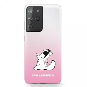 Karl Lagerfeld KLHCS21LCFNRCPI S21 Ultra Hartschale Pink Choupette Fun