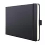 SIGEL CO201 Notizbuch A5 Blanko Schwarz 66 Blatt