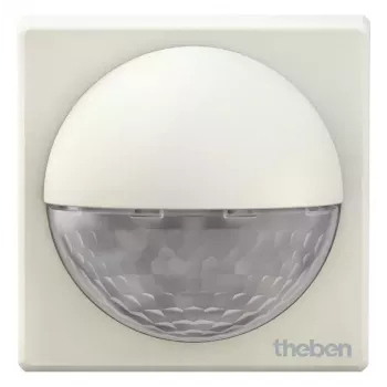 THEBEN theLuxa R180 WH Bewegungsmelder für Wandmontage, Lichtsteuerung, 180°, Weiß