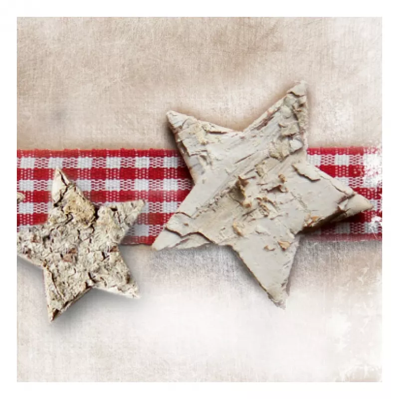 Sigel DU049 Weihnachtsumschlag DIN lang (DL, 110 x 220 mm), Winter Chalet, braun/rot, 90 g/m²