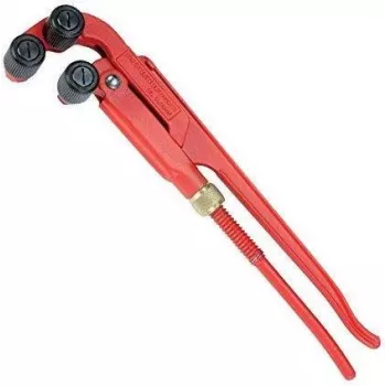 ROTHENBERGER RO-CLEAN Gewindeschneider und Entgrater 3/8 Zoll - 2 Zoll (10-51 mm), 335 mm Länge, Rot/Schwarz