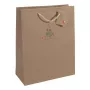 SIGEL GT040 Weihnachts-Geschenktüten mit Apfelmotiv, 26 x 33 cm, 5er-Pack