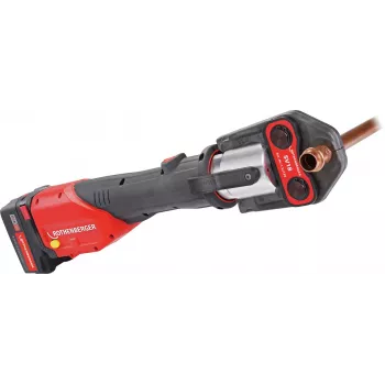 ROTHENBERGER ROMAX 4000 Basic Set mit 2,0 Ah & 4,0 Ah Akkus, 18V Akku-Presswerkzeug, 32 kN, CAS-System, ROCASE