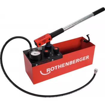 Rothenberger RP 50 Digitale Druckprüfpumpe 12L Tank 60 bar