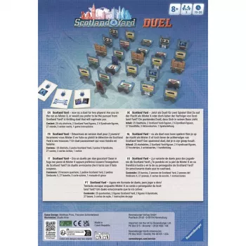 Ravensburger Scotland Yard Duel - Detektiv-Kartenspiel für 2 Spieler
