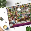 Ravensburger Puzzle Disney Christmas Cafe (1000 Teile)
