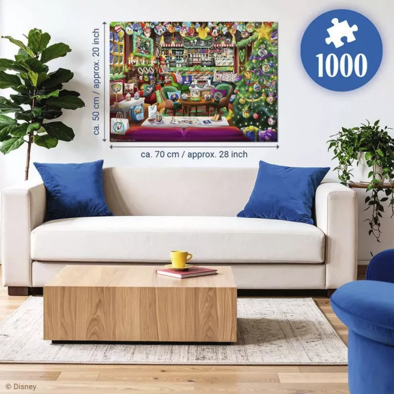 Ravensburger Puzzle Disney Christmas Cafe (1000 Teile)