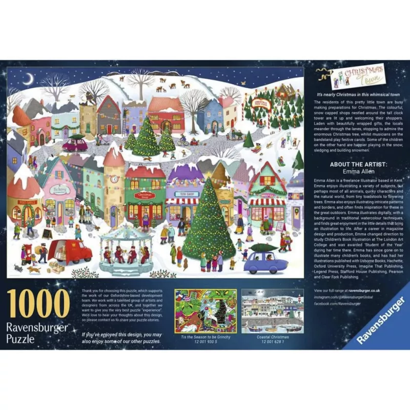 Ravensburger Puzzle Verzauberte Weihnachtsstadt (1000 Teile)