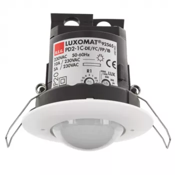 BEG BRCK LUXOMAT PD2-M-1C-DE Decken-Einbau-Präsenzmelder, 1-Kanal, Weiß