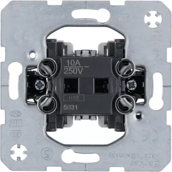 Hager WDE5031 Tastermechanismus, 1-polig Schließer, Unterputz, 10 A, 250 V AC