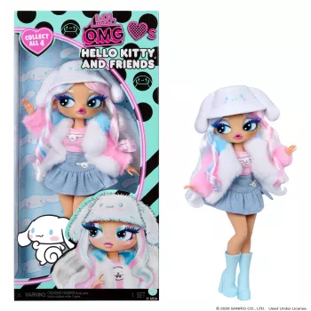 MGA L.O.L. Surprise O.M.G. Hello Kitty & Friends - Cinnamoroll Modepuppe