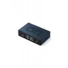 Lexon Flip Premium doppelseitiger Wecker Blau LR152B