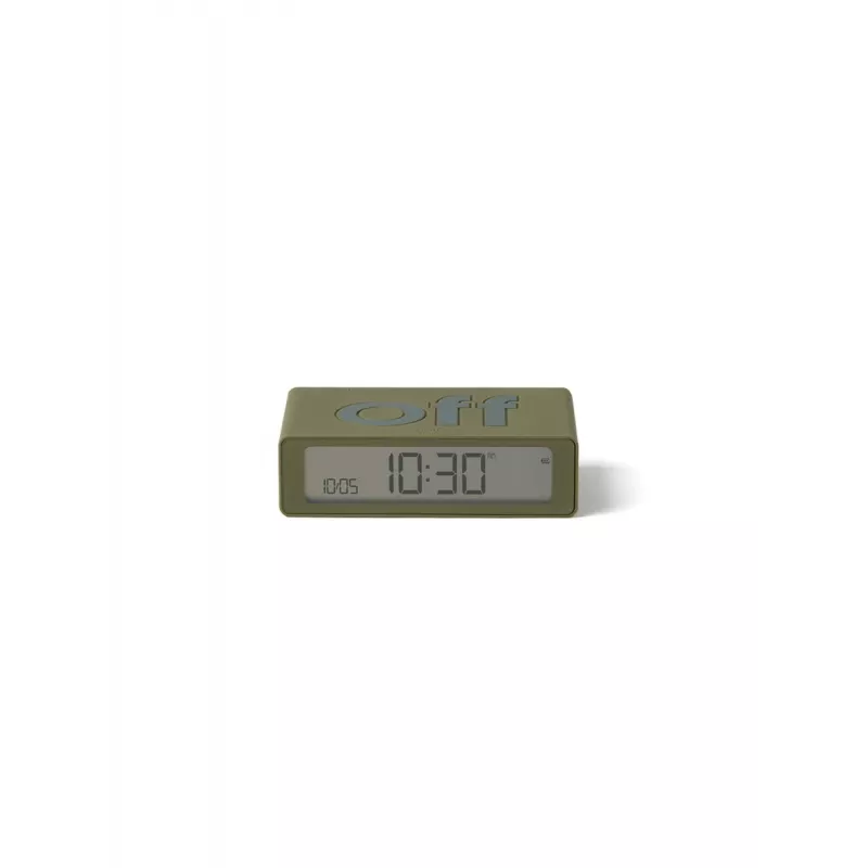 Lexon Flip Mini Reversible Wecker Khaki