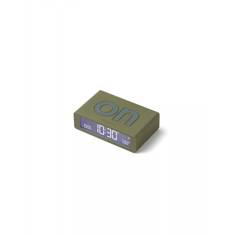 Lexon Flip Mini Reversible Wecker Khaki