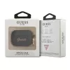 GUESS GUAPSSSK AirPods Pro Hülle Schwarz Silikon Vintage Script