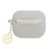 Guess GUAPLSC4EG AirPods Pro Hülle Grau Silikon Charm 4G Kollektion
