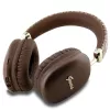 GUESS GUE003639 Gcube Metallic Script Logo On-Ear Bluetooth-Kopfhörer Braun