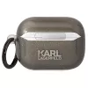 Karl Lagerfeld KLAPHNKCTGK AirPods Pro Hülle Glitter Karl & Choupette Schwarz