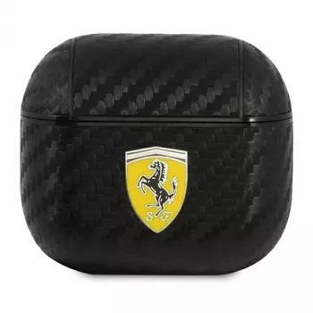 Ferrari FESA3CABK AirPods 3 Hülle On Track PU Carbon Black