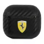 Ferrari FESA3CABK AirPods 3 Hülle On Track PU Carbon Black