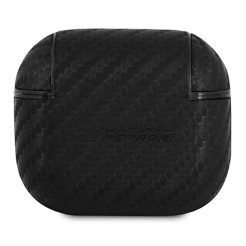 Ferrari FESA3CABK AirPods 3 Hülle On Track PU Carbon Black