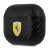 Ferrari FESA3CABK AirPods 3 Hülle On Track PU Carbon Black