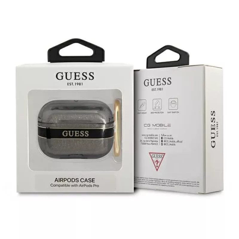 GUESS Strap Collection AirPods Pro Hülle - Schwarz