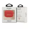 GUESS AirPods Pro Hülle Rot Silikon Charm Heart Collection