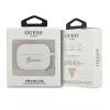 Guess GUAPLSCHSH AirPods Pro Hülle Weiß Silikon Charm Heart Collection
