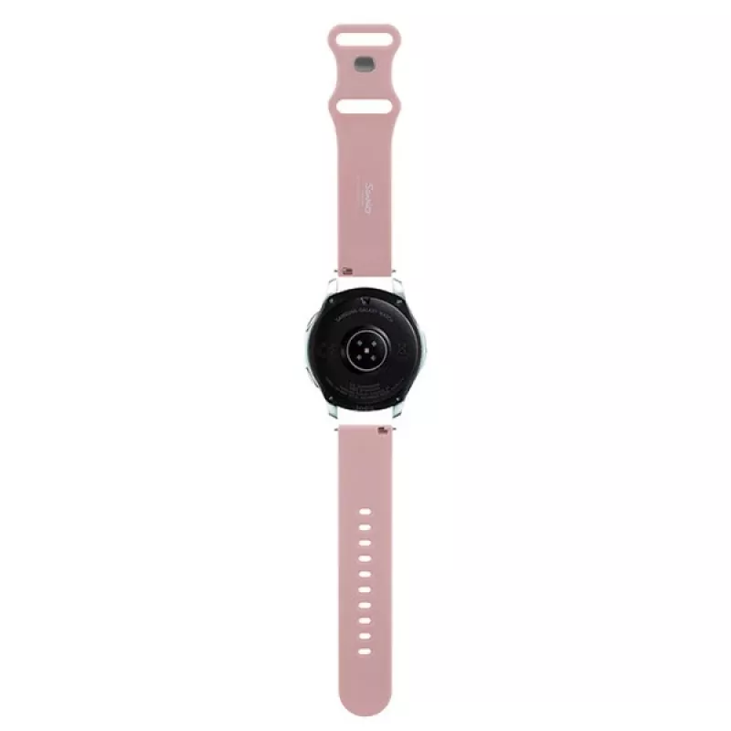 Hello Kitty Universelles Silikon-Armband 22mm Pink Kitty-Kopf-Design