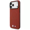 BMW M FW Metal Logo MagSafe-Hülle für iPhone 17 Pro Max, Rot