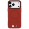 BMW M FW Metal Logo MagSafe-Hülle für iPhone 17 Pro Max, Rot