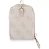 GUESS 4G Metal Logo Universal Crossbody Phone Strap Small Purse - Pink