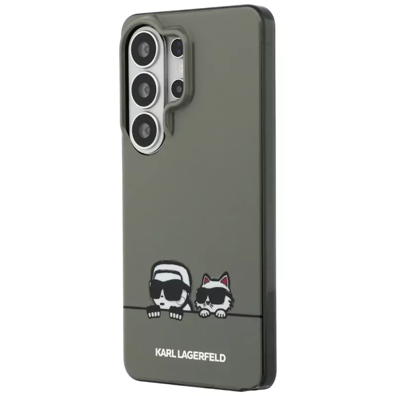 Karl Lagerfeld Samsung Galaxy S26 Ultra IML Peekaboo Karl&Choupette MagSafe Hülle Grün