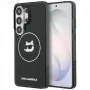 Karl Lagerfeld IML Repeated Choupette MagSafe Hülle für Samsung Galaxy S26 Ultra, Schwarz