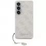 GUESS 4G Classic Logo Charm MagSafe-Hülle für Samsung Galaxy S26 - Pink