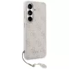 GUESS 4G Classic Logo Charm MagSafe-Hülle für Samsung Galaxy S26 - Pink