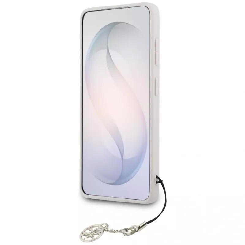 GUESS 4G Classic Logo Charm MagSafe-Hülle für Samsung Galaxy S26 - Pink