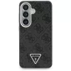 Guess 4G Triangle Logo MagSafe Hülle für Samsung Galaxy S26 - Schwarz